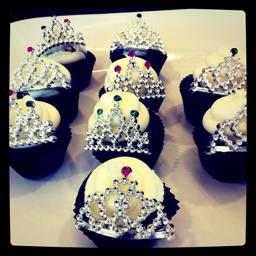 Royal Blue Cupcakes