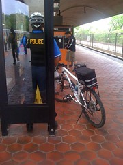 Metro bike patrol by uno000