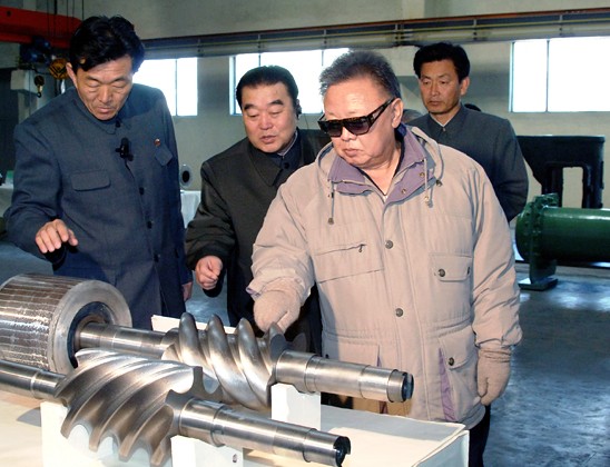 Ким Чен Ир, руководя делами на месте, открыл светлые перспективы использования геотермальной воды 