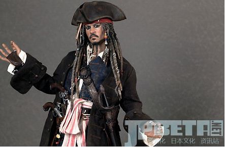 强尼·戴普亲自监修《加勒比海盗》杰克船长人偶发售！眼睛什么的都可以动！
