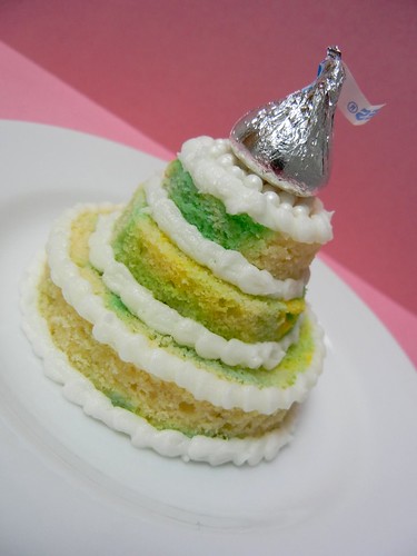 mini tiered cake
