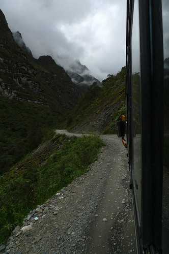 World's Most Dangerous Road - between Chulumani and  La Paz, Bolivia