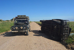 Wrecked Landy, Serengeti 1