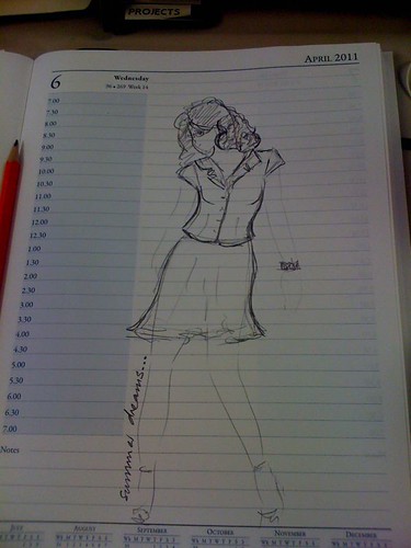 23-2011 // work doodle