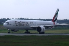 Emirates 777 in Kuala Lumpur