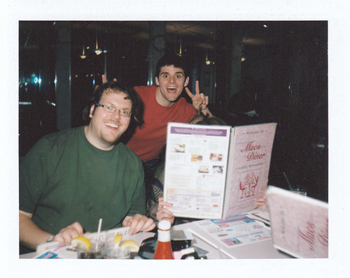 Dan and Mat at MACS Diner!