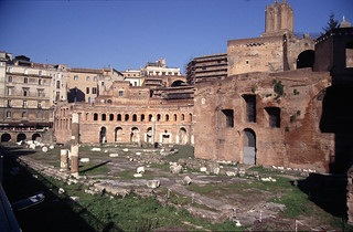 Trajan's Market: view from southeast