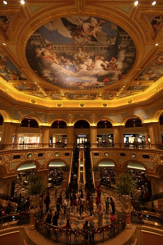 Main atrium of The Venetian Macao