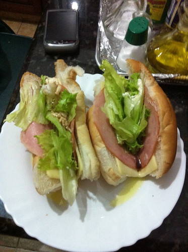 Home made bomb sandwiches by Bracuta