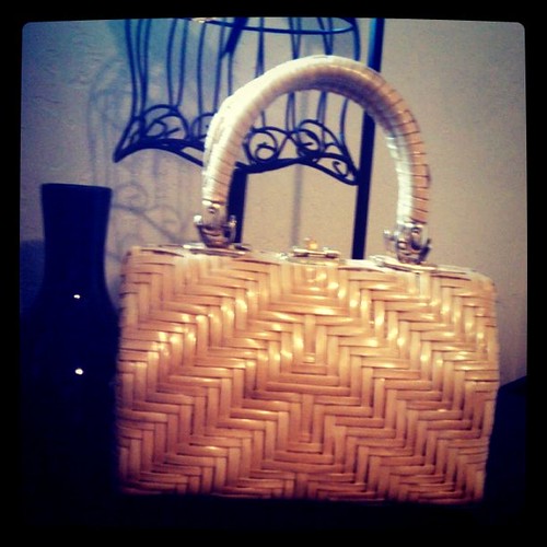 And one of the vintage bags I snagged!