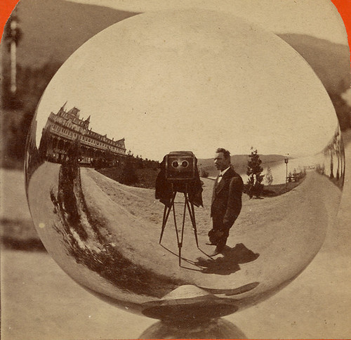 G.S. Irish, Photographer - Reflection in a Gazing Ball