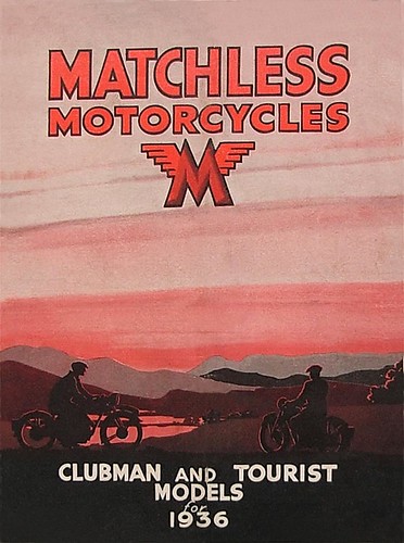 1936 Matchless Sunset by bullittmcqueen