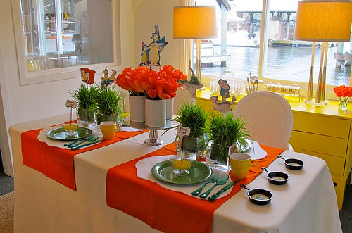 Kelley Moore Table Setting via for the love of design