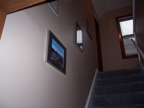 pictures in stairway