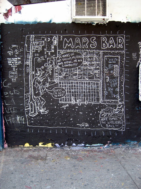Mars Bar R.I.P. Mural