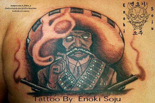 Mexican Style Art Tattoo Tattoo by Enoki Soju