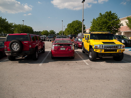 Hummers to the left of me, Hummers to the right