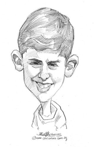 caricature in pencil - 30