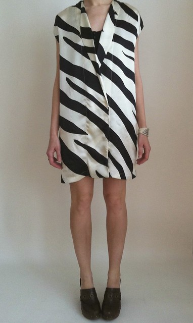 Vain & Vapid Zebra Print Dress