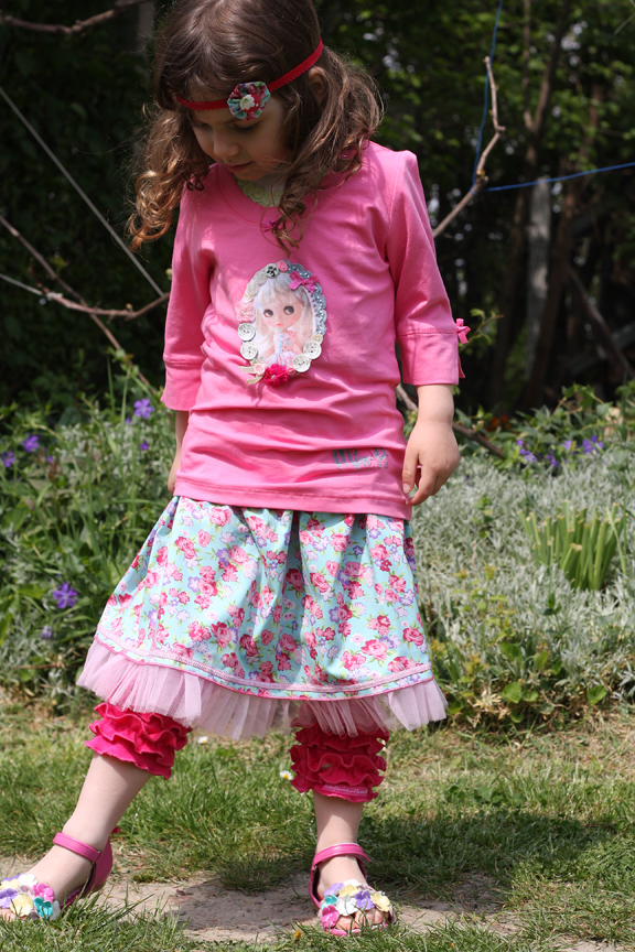 leggings and blythe top (Mim-pi) and skirt