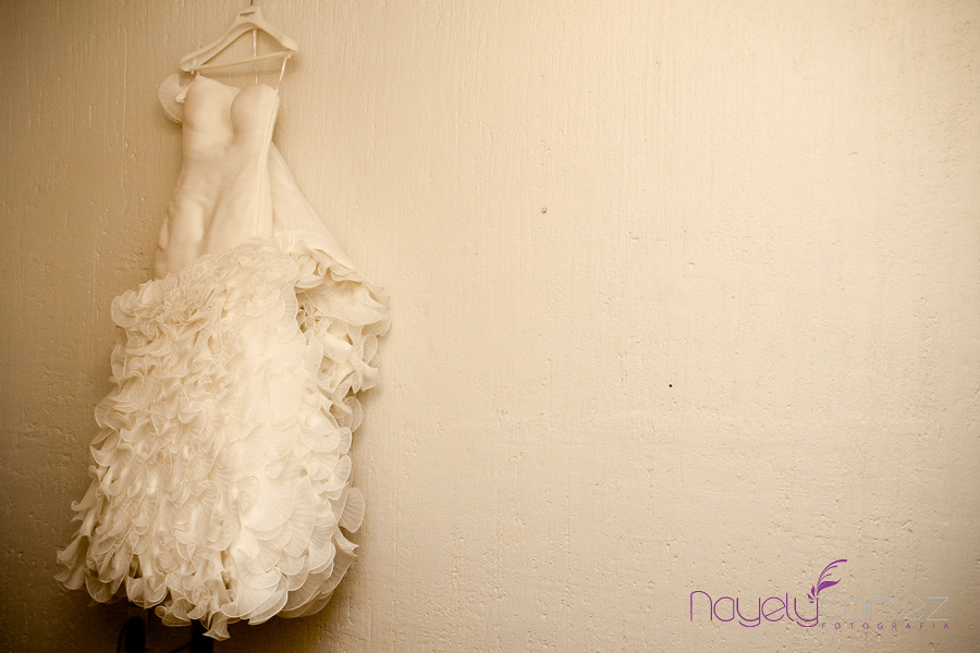 Fotografia de vestido de novia