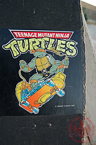 Chitech Industries LTD. :: "Teenage Mutant Ninja Turtles" SKATE BOARD { CHEAPSKATE } ii (( 1990 ))