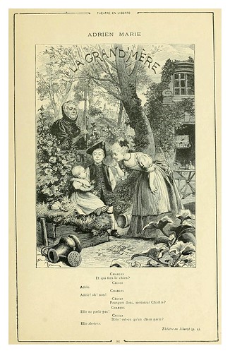 014-Teatro en libertad-La abuela-Cent dessins  extraits des oeuvres de Victor Hugo  album specimen (1800)