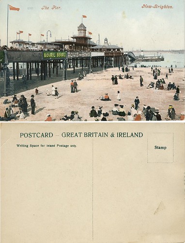 New Brighton Pier - Liverpool UK