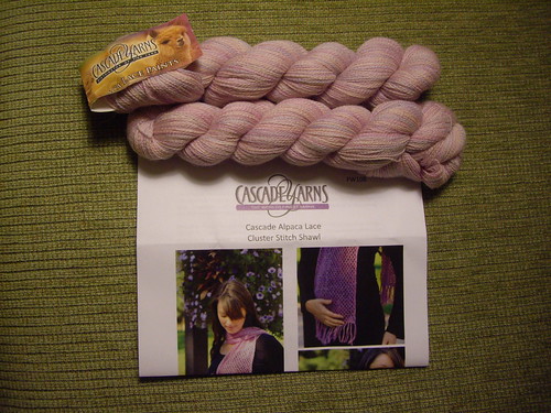 One of the Cascade Yarns prizes for STITCHES South 2011 PJ Party