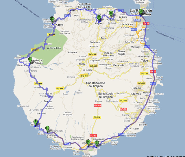 Mapa-Volta-Ilha-Gran-Canaria