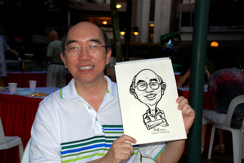 caricature live sketching for birthday party 16042011 - 10