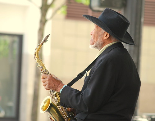 Saxophonist - Happy