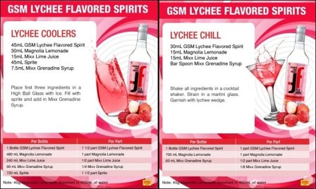 Ginebra Lychee Flavors