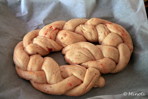 Braided Bread ready for baking