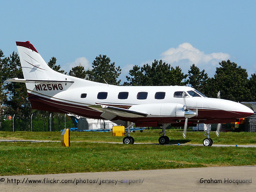 N125WG Swearingen SA226T Merlin III by Jersey Airport Photography