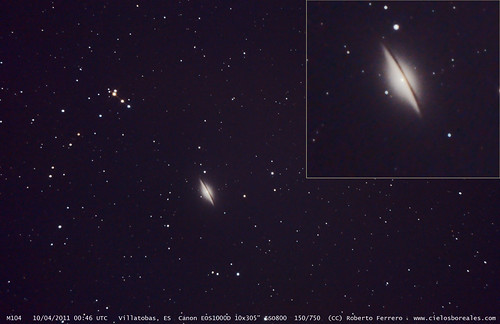 M104, Galaxia Sombrero