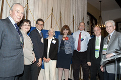Distinguished alumni with fuhrman