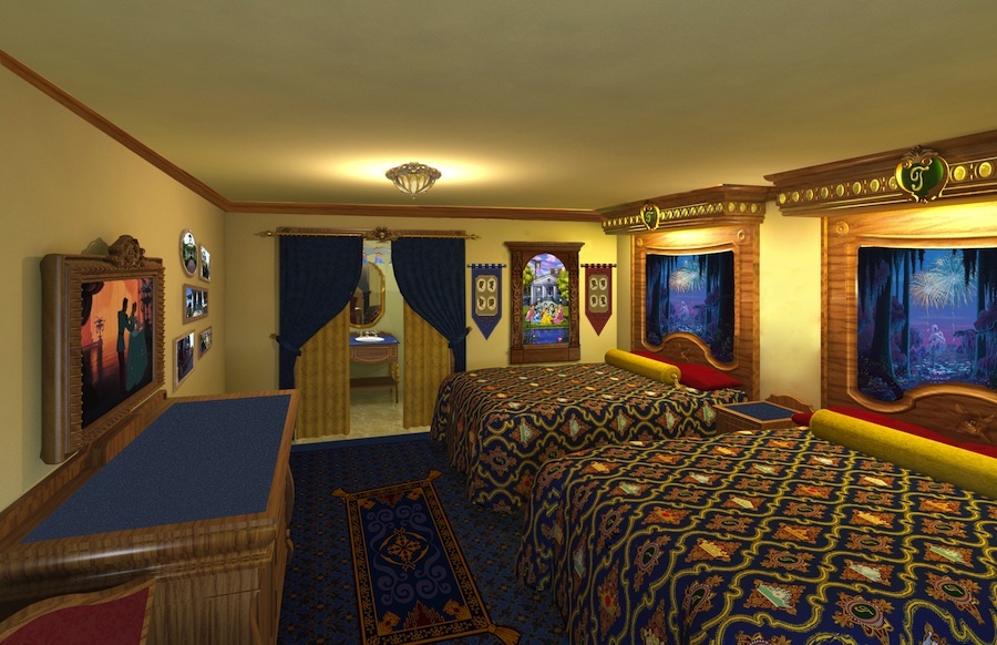 Royal Guest Room at Disney’s Port Orleans Resort