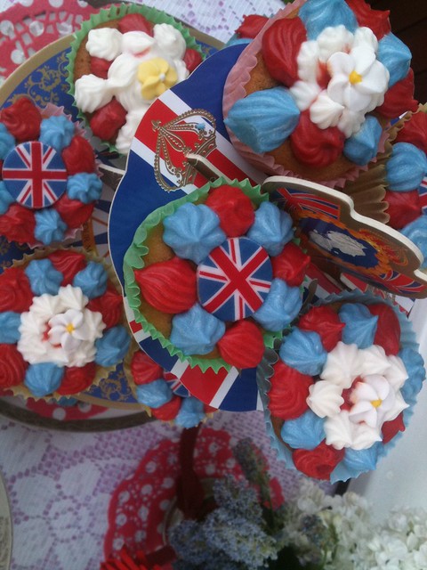 Patriotic Fairy Cakes
