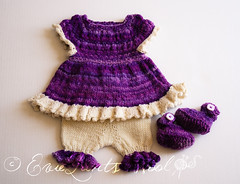 Green Strings "Crushed" collab with Spinderella - newborn set
