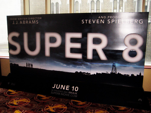 super 8 movie alien. Super 8 movie poster billboard