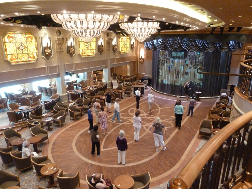 Queens Room on Cunard Queen Elizabeth Cruise Ship