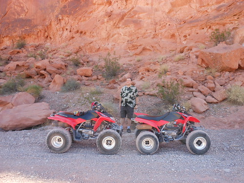 Chris and our ATVs