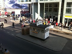 Checkpoint Charlie, as seen from McDonald's