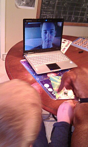 Skyping With Dad