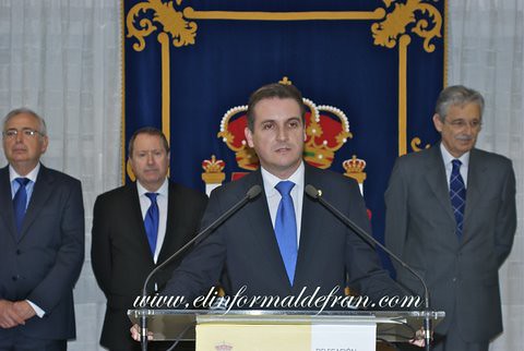 toma de poseción del Delegado de Gobierno de Melilla Antonio Claret