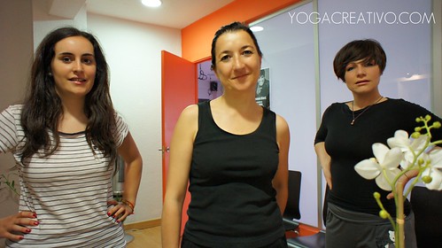 Fakir Yoga , con los alumnos de Madrid Espacio Creativo