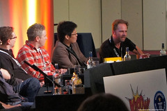 Kapow! Comic Con : The Millarworld Panel - Andy Diggle, Jock, Leinil Francis Yu , Ian Churchill by Craig Grobler