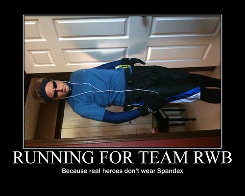Running for Team RWB