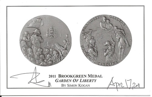 Brookgreen Gardens Medal 2011